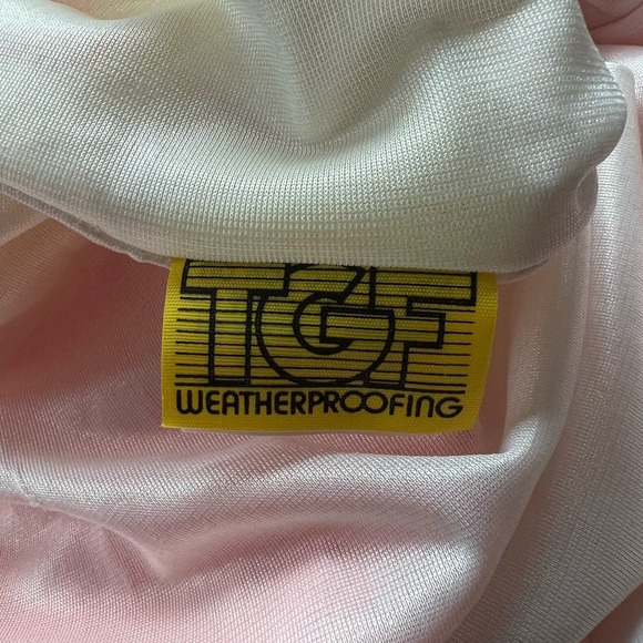 Vintage 80s Serac Anorak Lined Windbreaker Nylon Zip Jacket Neon Pink 4 S Ski - Picture 12 of 16